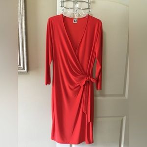 Anne Klein Faux Wrap Dress